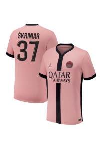 Paris Saint-Germain Milan Skriniar #37 Fotballdrakt Tredje Klær 2024-25 Korte ermer